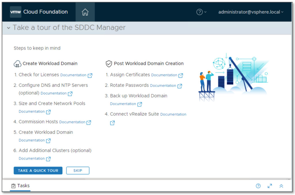 VMware Cloud Foundation SDDC Manager