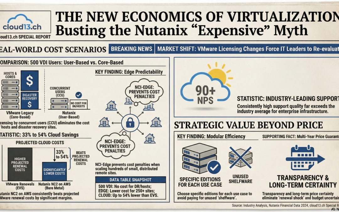 Beyond the Price Tag – Why Organizations Choose Nutanix