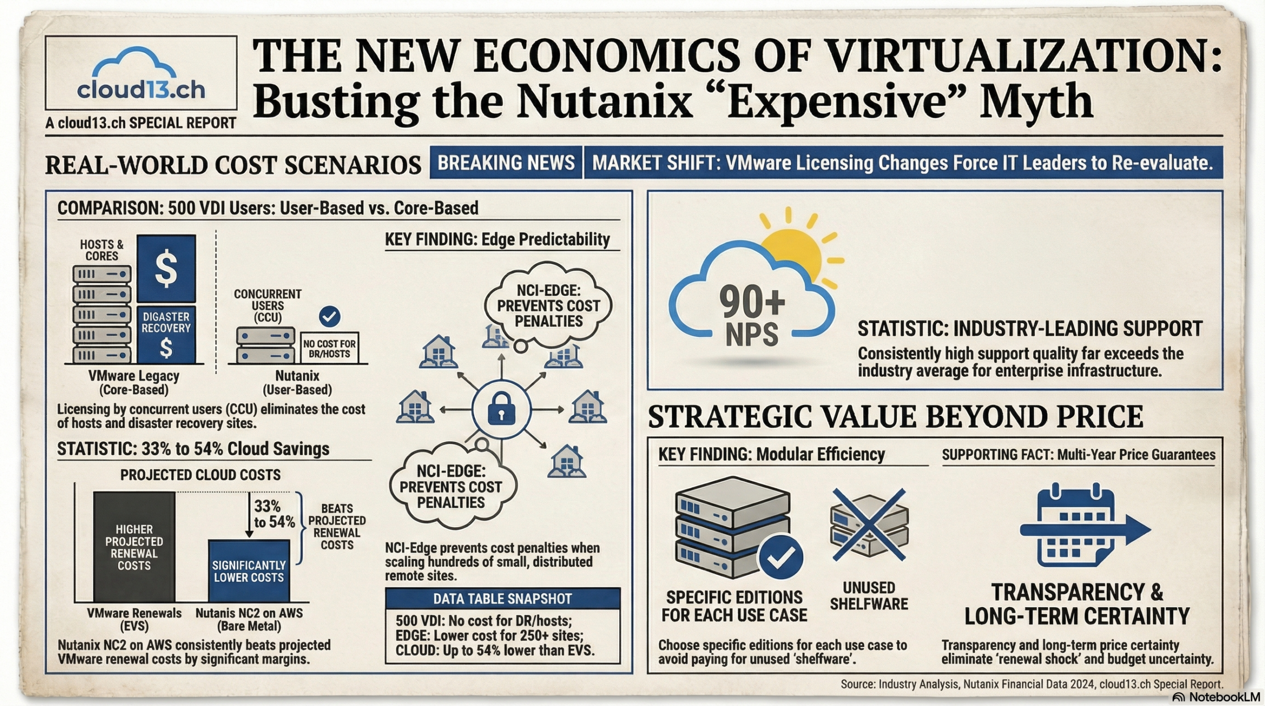 Beyond the Price Tag - Why Organizations Choose Nutanix - cloud13.ch
